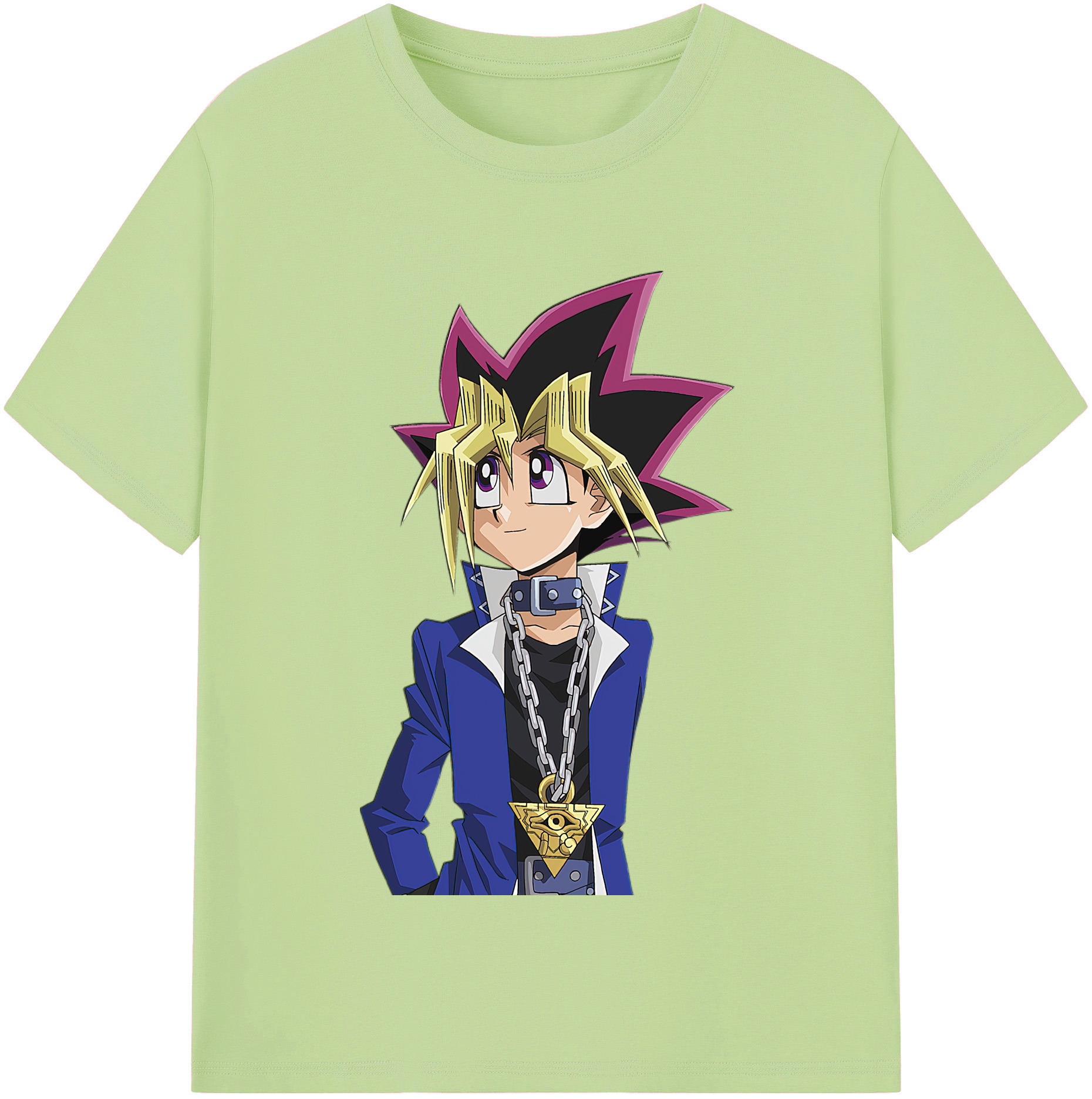（画像用） 遊☆戯☆王 Yu-Gi-Oh! 綿100％半袖Tシャツ（フロントプリント）